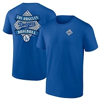 Men's  Royal Los Angeles Dodgers Cooperstown Collection Field Play T-Shirt