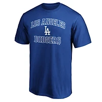 Men's  Royal Los Angeles Dodgers Heart & Soul T-Shirt