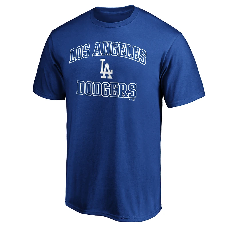 T-shirt blanc Heart & Soul des Dodgers de Los Angeles pour homme