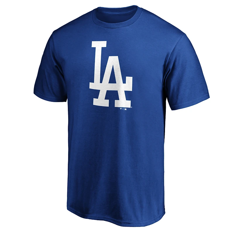 Men's  Royal Los Angeles Dodgers Official Logo T-Shirt