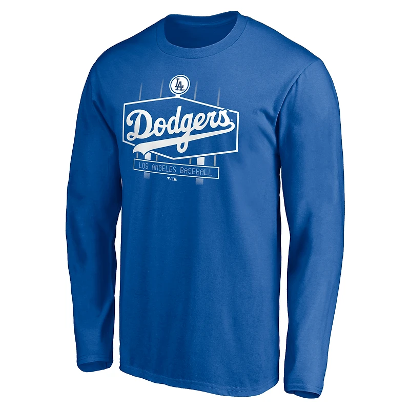 Men's Royal Los Angeles Dodgers Scoreboard Long Sleeve T-Shirt