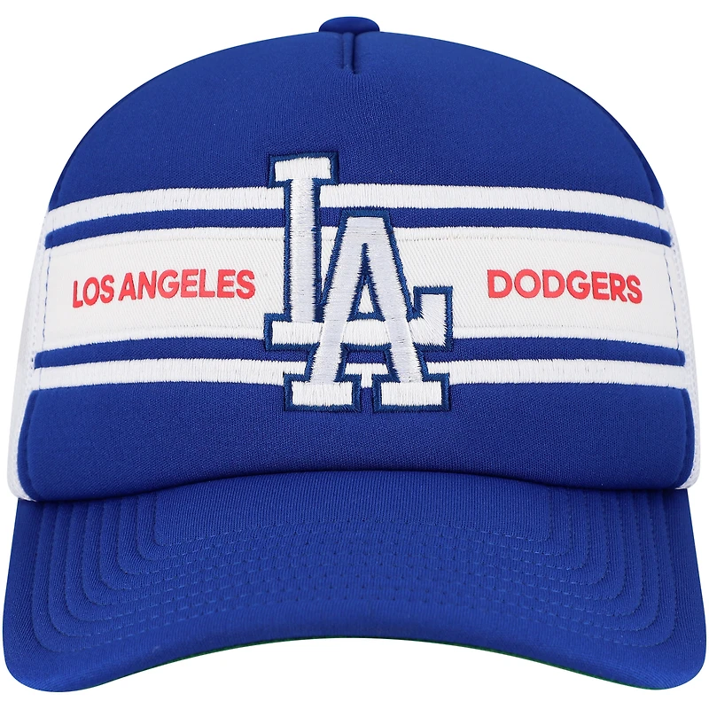 Casquette ajustable pour homme Royal Los Angeles Dodgers Sideline Trucker