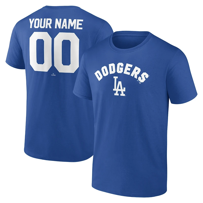 T-shirt personnalisé Royal Los Angeles Dodgers Winning Streak pour homme