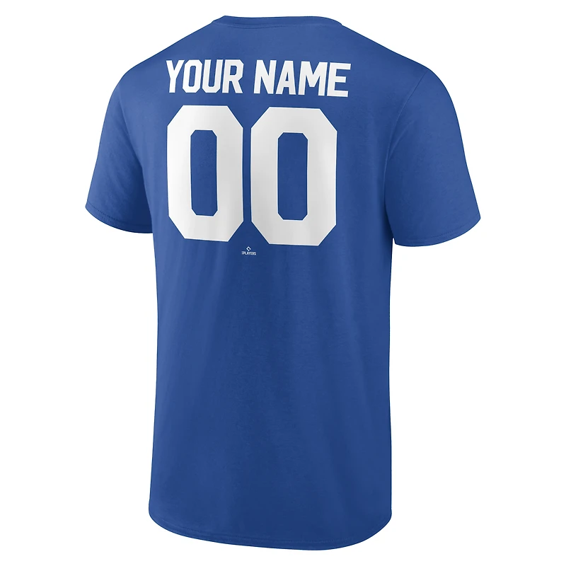 T-shirt personnalisé Royal Los Angeles Dodgers Winning Streak pour homme
