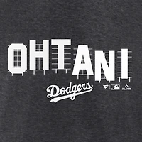 Men's Shohei Ohtani Charcoal Los Angeles Dodgers Hollywood Sign T-Shirt