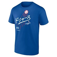 Men's Shohei Ohtani Royal Los Angeles Dodgers Japanese T-Shirt