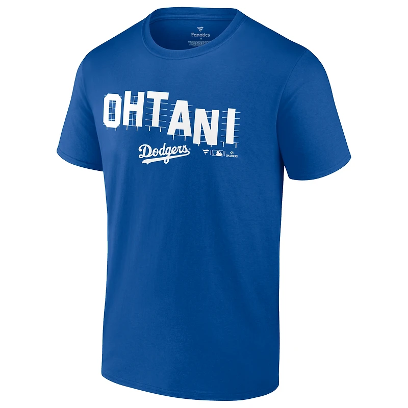 Men's Shohei Ohtani Royal Los Angeles Dodgers Hollywood T-Shirt