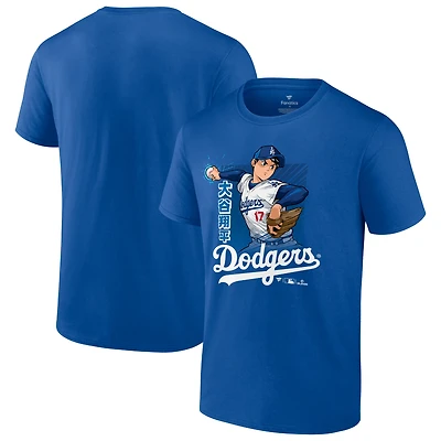 Men's Shohei Ohtani Royal Los Angeles Dodgers Ohtanime T-Shirt