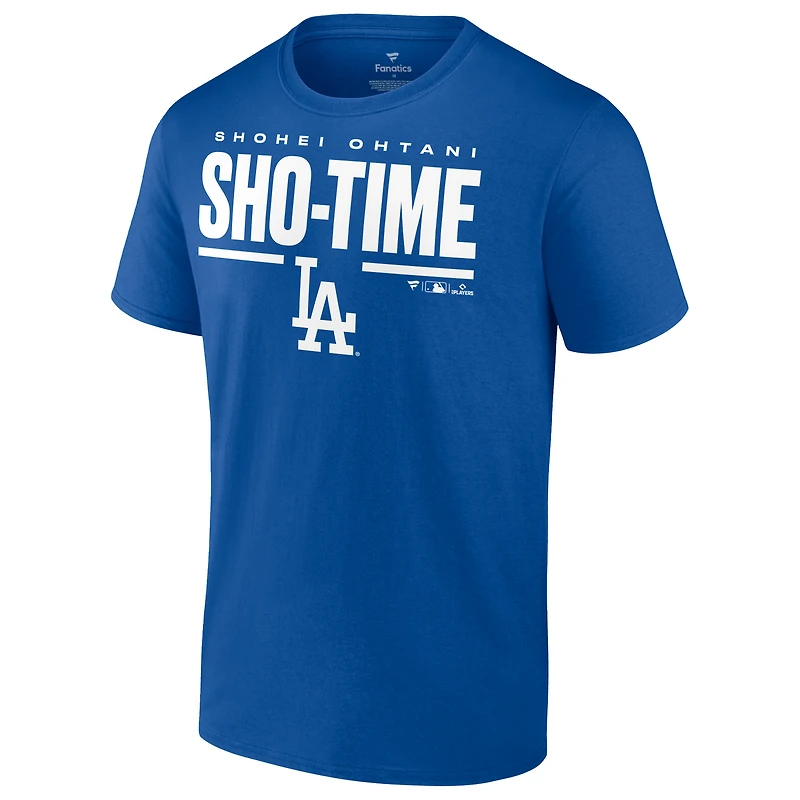 Men's Shohei Ohtani Royal Los Angeles Dodgers Sho Time T-Shirt