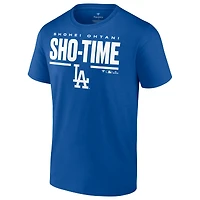 Men's Shohei Ohtani Royal Los Angeles Dodgers Sho Time T-Shirt