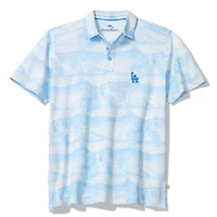 Polo Tommy Bahama bleu Los Angeles Dodgers Corsica Coast IslandZone pour homme