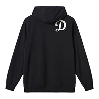 Men's TravisMathew  Black Los Angeles Dodgers Foul Proof Tri-Blend Hoodie