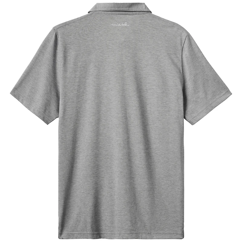 Polo TravisMathew gris Los Angeles Dodgers The Zinna pour hommes