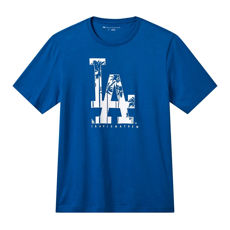 Men's TravisMathew Royal Los Angeles Dodgers City of Stars T-Shirt