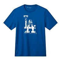 Men's TravisMathew  Royal Los Angeles Dodgers City of Stars T-Shirt