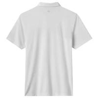 Polo tri-blend blanc Top Recruit des Dodgers de Los Angeles pour homme TravisMathew