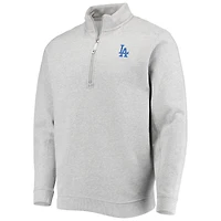Veste à demi-glissière pour homme Vineyard Vines des Los Angeles Dodgers Shep grise