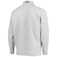 Veste à demi-glissière pour homme Vineyard Vines des Los Angeles Dodgers Shep grise