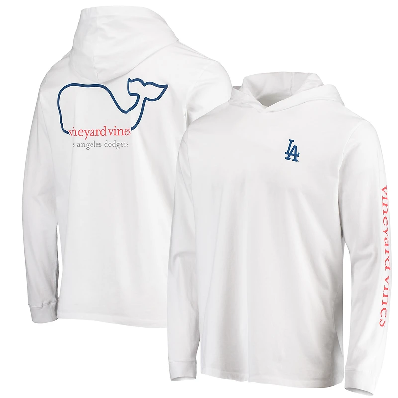 T-shirt à manches longues avec logo Vineyard Vines des Los Angeles Dodgers de pour homme