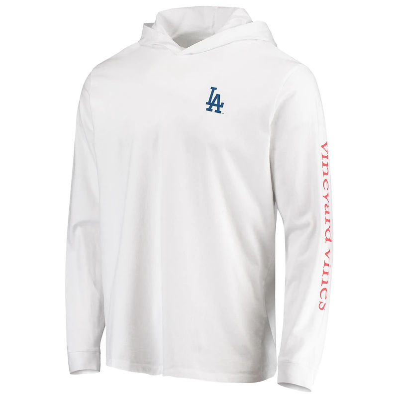 T-shirt à manches longues avec logo Vineyard Vines des Los Angeles Dodgers de pour homme