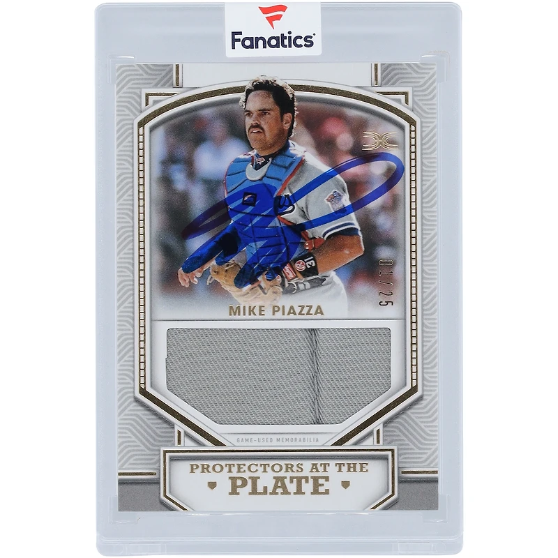 V106832 Dodgers Mike Piazza Los Angeles Dodgers Autographié 2022 Topps Definitive Collection Protectors At The Plate Game Used Relic #PPR-MP #1/25 BAS Letter Authenticated Card Mike Piazza AUT TPP TRADING CARDS 45786 AUTTRC CA01B00908 #2