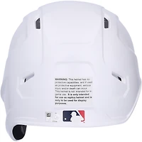 Mike Piazza Los Angeles Dodgers Autographed White Batting Helmet with Rookie of the Year Stats Inscriptions - Limited Edition of 12