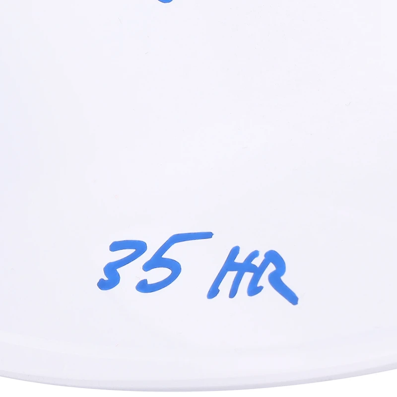 Mike Piazza Los Angeles Dodgers Autographed White Batting Helmet with Rookie of the Year Stats Inscriptions - Limited Edition of 12