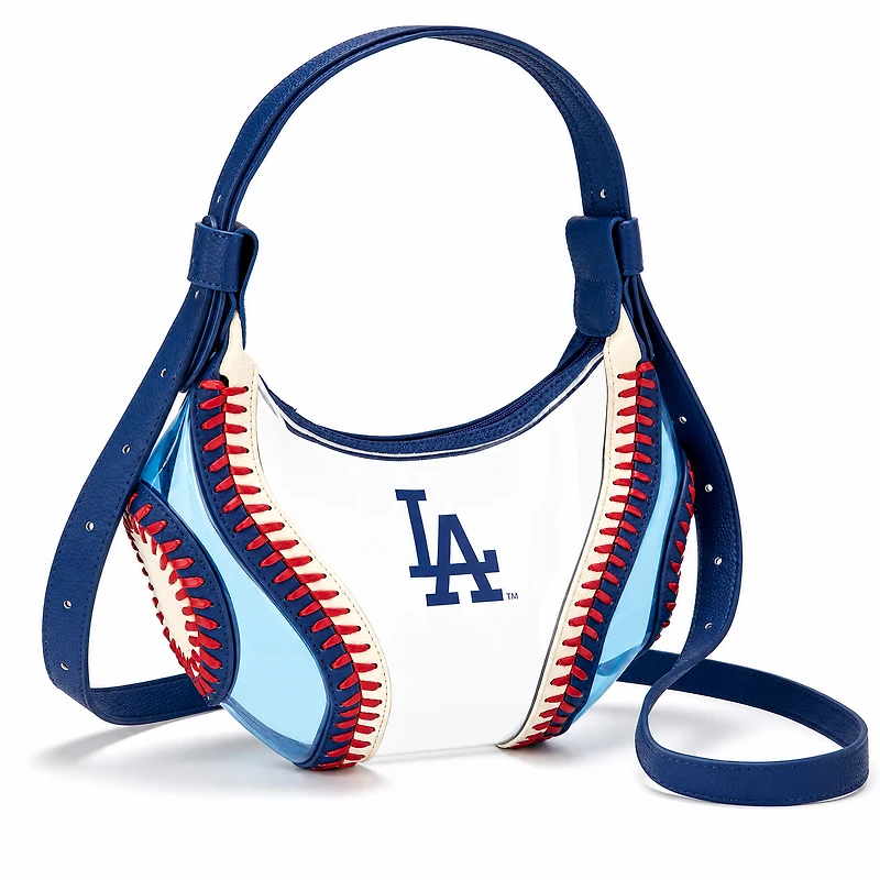 Montana West Los Angeles Dodgers Clear Slouchy Shoulder Bag