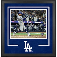 Mookie Betts Los Angeles Dodgers Autographed 2025 World Series Champions Deluxe Framed 16" x 20" Photograph 