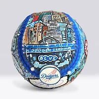 Mookie Betts Los Angeles Dodgers Autographed Baseball - Art by Charles Fazzino - NF70445969