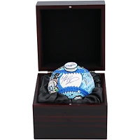 Balle de baseball dédicacée de Mookie Betts par les Dodgers de Los Angeles – Illustration de Charles Fazzino – WN55915102