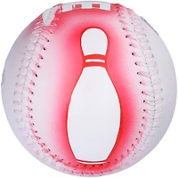 Ballon de baseball autographié par Mookie Betts des Los Angeles Dodgers - Illustration par Stadium Custom Kicks - #1 de l'édition limitée 1 - B357688