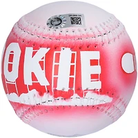 Ballon de baseball autographié par Mookie Betts des Los Angeles Dodgers - Illustration par Stadium Custom Kicks - #1 de l'édition limitée 1 - B357688