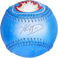 Balle de baseball autographiée par Mookie Betts des Dodgers de Los Angeles - Illustration par Stadium Custom Kicks - N° 1 d'une édition limitée à 1 - B601317