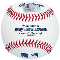Mookie Betts Los Angeles Dodgers Autographed Baseball with "20 NL WAR Leader" Inscription