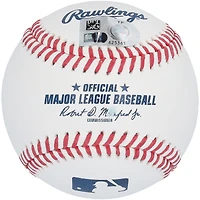 Baseball autographié par Mookie Betts des Los Angeles Dodgers avec l'inscription « Do The Freddie »