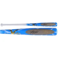 Batte autographiée Mookie Betts des Los Angeles Dodgers - Illustration par Stadium Custom Kicks - #1 de l'édition limitée 1 - B717732