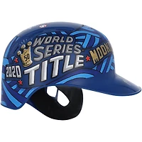 Casque miniature autographié par Mookie Betts des Los Angeles Dodgers - Illustration de Mike Floyd - Édition limitée n°1 sur 5