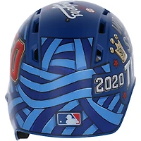 Casque Rawlings miniature autographié par Mookie Betts des Los Angeles Dodgers - Illustration de Mike Floyd - Édition limitée à 5 exemplaires