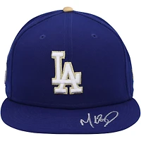 Mookie Betts Los Angeles Dodgers Autographed Royal 2021 Gold Program New Era Cap