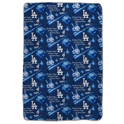 Pegasus  Los Angeles Dodgers Tonal Slugger Ultra Cozy Oversized Blanket