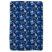 Pegasus  Los Angeles Dodgers Tonal Slugger Ultra Cozy Oversized Blanket