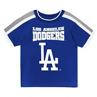 Preschool Outerstuff Royal Los Angeles Dodgers Ground Ball T-Shirt & Shorts Set