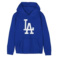 Sweat à capuche polaire Preschool Outerstuff Royal Los Angeles Dodgers Primary Logo
