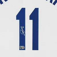 Maillot Nike blanc autographié par Rōki Sasaki des Dodgers de Los Angeles