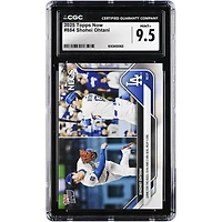 Shohei Ohtani, Los Angeles Dodgers, Topps Now 2025, Match de légende : 10 retraits sur prises et 3 circuits, Sceau MLB Lore n° 884, Authentifiée CGC 9.5