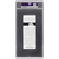 Shohei Ohtani Los Angeles Dodgers Autographed Passes Matsui for most HRs by Japanese-born MLB player PSA Authenticated 8/10 Ticket from April 21, 2024 with "176th Career HR" Inscription - Kanji Signature