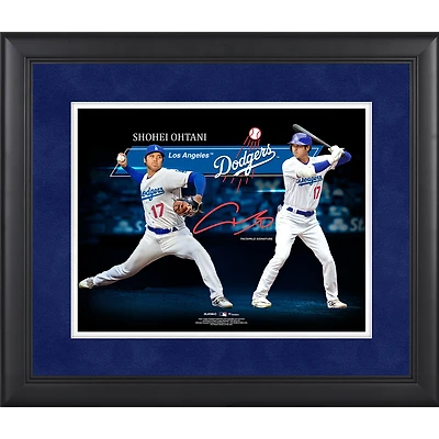 Shohei Ohtani Los Angeles Dodgers Framed 11" x 14" Spotlight Collage