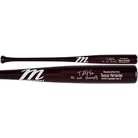 Teoscar Hernandez Los Angeles Dodgers Autographed Marucci Game Model Bat with "24 WS Champs" Inscription