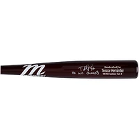 Teoscar Hernandez Los Angeles Dodgers Autographed Marucci Game Model Bat with "24 WS Champs" Inscription